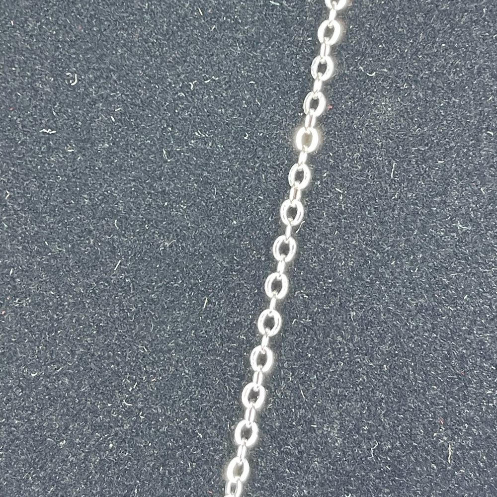Kate Spade Infinity and Beyond Silver Tone Rhinestone Knot Pendant Necklace - Picture 6 of 12